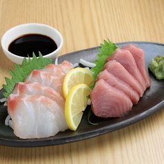 本日の鮮魚刺身2種盛り