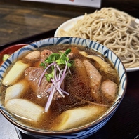 毎日店内打ち立て！一番人気の鴨南蛮せいろを堪能する♪