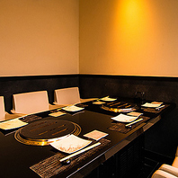 【ゆったりとした空間を】