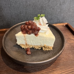 クッキー好きのレアチーズケーキ