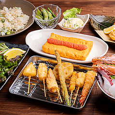 飲み放題付きコースで楽しむバランスの取れた料理構成