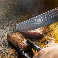 肉汁滴る鮮度の良いお肉は、肉好きにはたまらない♪