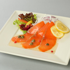 サーモンのカルパッチョ