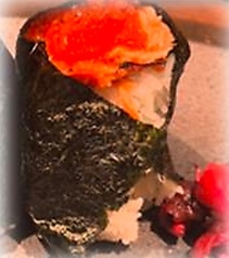 焼き鮭といくらのおむすび