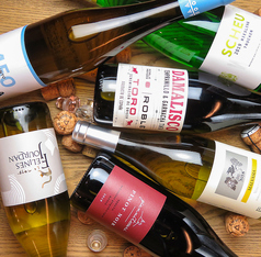 岩手の地酒、赤武・八重桜やワインも豊富にございます。