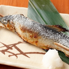 鮎塩焼き