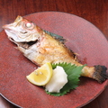 料理メニュー写真&nbsp;【のど黒!!】　丸々1尾使用してます！