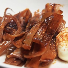 漬けイカの一夜干し