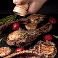 本格肉料理と遊び心を融合した創作肉ビストロメニュー