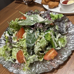 4800円コース　グリーンサラダ