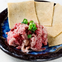 牛なめろう　ガレット付き