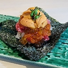 コエド手巻き(うに・いくら・ねぎとろ)
