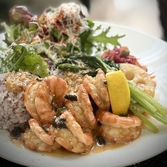 黒海老の白ワインバターガーリックシュリンプ