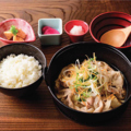 料理メニュー写真&nbsp;豚汁御膳