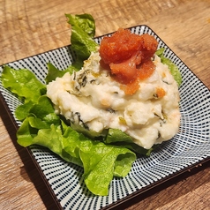 明太高菜ポテトサラダ