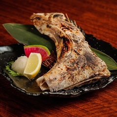 本日のカマ塩焼き