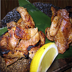 鶏皮極め焼き（塩・タレ）