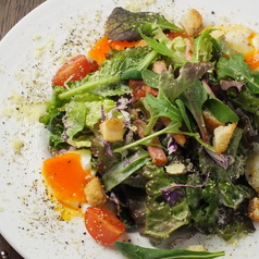 ペッパービーフのシーザーサラダ