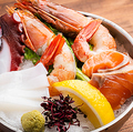 料理メニュー写真&nbsp;刺身盛り合わせ5種