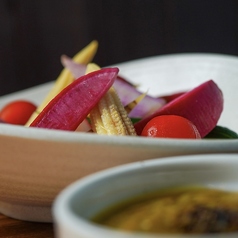 牡蠣のバーニャカウダー