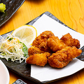 料理メニュー写真&nbsp;ムネ肉！若鶏の唐揚げ 3個