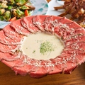 料理メニュー写真 肉ボナーラ