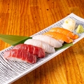 料理メニュー写真&nbsp;握り寿司よりどり三貫