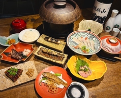 うな雅のコース写真