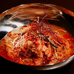 おすすめ！辛さが選べる韓国辛冷麺　１辛～５辛