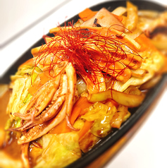 イカゴロ鉄板焼き