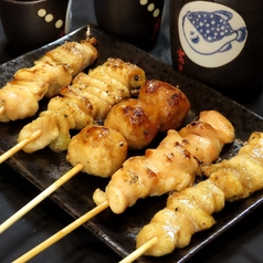 焼き鳥五本盛り