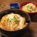 料理メニュー写真&nbsp;かつ丼　豚汁セット