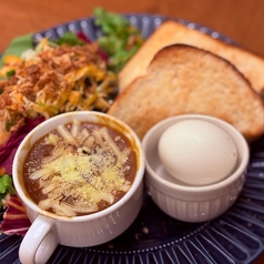 【セット】チーズカレートーストセット