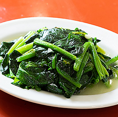 青菜炒め