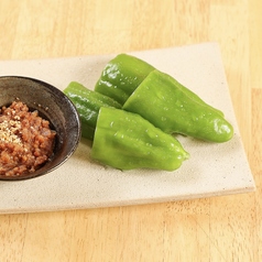 ピリ辛！坦々肉味噌ピーマン