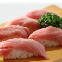 国産 クロマグロの握り 3貫