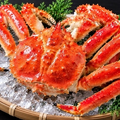 豪華タラバ蟹も食べ放題!