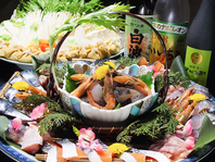 徳島の鮮魚を贅沢に使用した【ちゃんこ鍋】