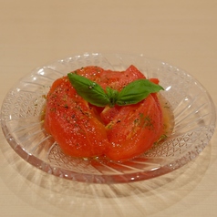 まるごとトマトの中華マリネ