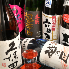 地酒などお飲み物60種類以上取り揃え！