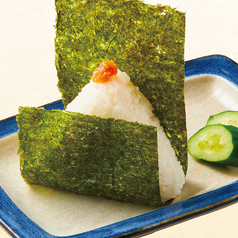 おにぎり明太子(1個)/おにぎり鮭(1個)/おにぎり梅(1個)