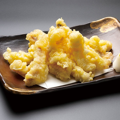 人気のイカの天ぷら