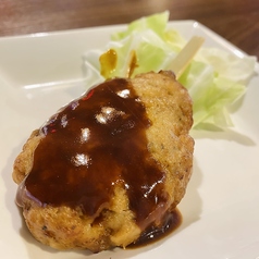 あぐー豚ハンバーグ串