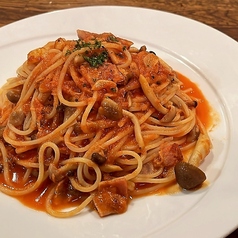 本日のトマト生パスタ ~淡路産 生パスタ使用~