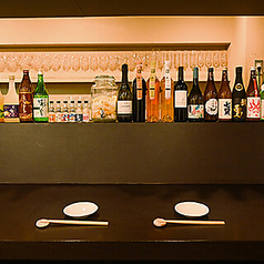 カウンター席おひとりさま大歓迎◎ゆっくり一人でくつろぎたい時も