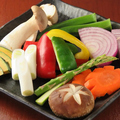 料理メニュー写真&nbsp;野菜焼き盛り合せ