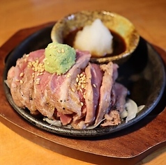 牛ゲタカルビのたたき　中