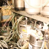 樽の状態を調整するのも、セラーマンの重要な仕事のひとつ。濁らせてはいけないビールは絶対に動かさないなど、その樽が一番美味しい状態になるよう、セラーマンがひとつずつビール樽の状態をコントロールしています。