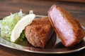 料理メニュー写真&nbsp;昭和の厚切りハムカツ