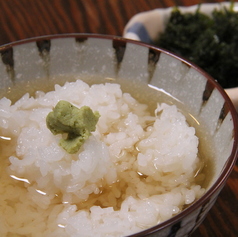 焼きばら干し海苔出汁茶漬け